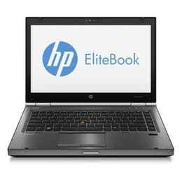 HP EliteBook 8470W 14" (2012) - Core i7-3610QM - 8GB - SSD 128 GB QWERTY - Španielská