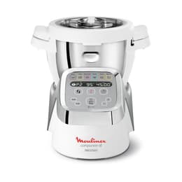 Multifunkčný kuchynský Moulinex Companion XL HF806E10 4.5L - Biela/Sivá