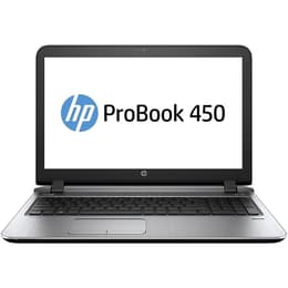 HP ProBook 450 G3 15" (2015) - Core i3-6100U - 8GB - SSD 256 GB QWERTZ - Nemecká