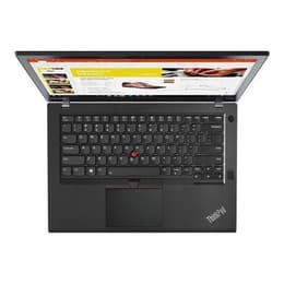 Lenovo ThinkPad T470S 14" Core i7-7600U - SSD 256 GB - 16GB QWERTY - Anglická