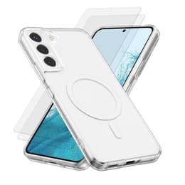 Obal Galaxy S22 Plus a 2 ochranna obrazovky - TPU - Priehľadná
