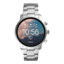 Smart hodinky Fossil Gen 4 Explorist HR DW6F1 á á - Strieborná