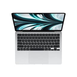 MacBook Air 13" (2022) - Apple M2 8‑core CPU a GPU 8-Core - 8GB RAM - SSD 256GB - Štandardná obrazovka - QWERTY - Anglická