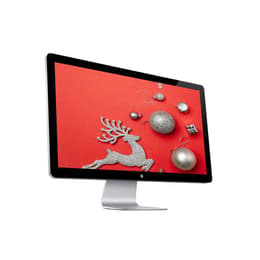 Monitor 24 Apple Cinema Display 24 1920 x 1200 LED Sivá
