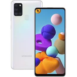 Galaxy A21s 128GB - Biela - Neblokovaný - Dual-SIM