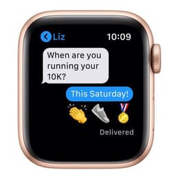 Apple Watch Series 6 (2020) GPS + mobilná sieť 44 mm - Nerezová Zlatá