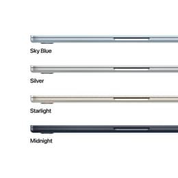 MacBook Air 13" (2025) - Apple M4 10‑core CPU a GPU 8-Core - 16GB RAM - SSD 256GB - Štandardná obrazovka - QWERTY - Anglická