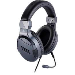 Slúchadlá Bigben Stereo Gaming Headset v3 Titanium gaming drôtové Mikrofón - Čierna/Sivá
