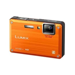 Kompakt Lumix DMC-FT1 - Oranžová + Panasonic Leica DC 28-128mm f/3.3-5.9 f/3.3-5.9