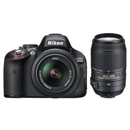 Zrkadlovka - Nikon D5100 Čierna + objektívu Nikon AF-S Nikkor DX VR 18-55mm f/3.5-5.6 VR + AF-S Nikkor DX 55-200mm f/4-5.6G ED VR