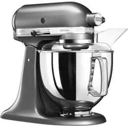 Kuchynský robot Kitchenaid Artisan 5KSM175PSEMS 4,8L Sivá