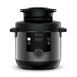 Elektrický hrniec Moulinex Turbo & Fry EPC52 7,5000L -Sivá/Čierna