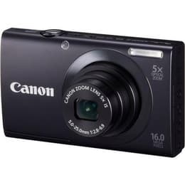 Canon PowerShot A3400 IS Kompakt 16 - Čierna