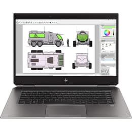 HP ZBook Studio x360 G5 15" (2018) - Core i7 - Gen 8 (H) - 8GB - SSD 256 GB QWERTY - Anglická