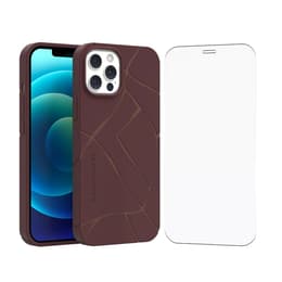 Back Market Obal iPhone 12/12 Pro a ochranný displej - Recyklovaný plast -