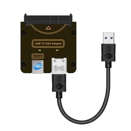 Simpletek Adattatore RAID da SAS SFF-8482 A USB 3.0 5Gbps Kábel