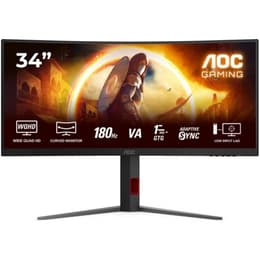 Monitor 34 Aoc CU34G4 3440 x 1440 LED