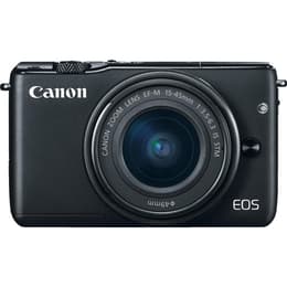 Canon EOS M10 Hybridný 18 - Čierna