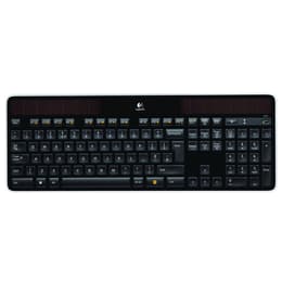 QWERTY Klávesnica Logitech Dánska Bezdrôtové Solar K750