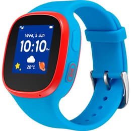 Smart hodinky Tcl Movetime Family Watch MT30 Nie á - Modrá/Červená