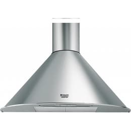 dekoratívny Digestor Hotpoint Cooker hood Wall-mounted Stainless steel 363 M³/H HR 90.T IX/HA