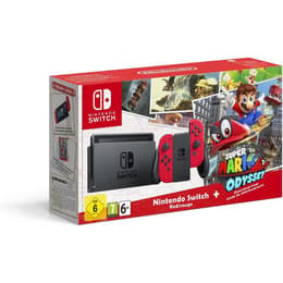 Switch 32GB - Červená - Limitovaná edícia Super Mario Odyssey + Super Mario Odyssey