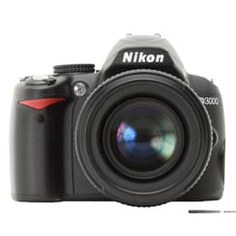 Zrkadlovka - Nikon D3000 Čierna + objektívu Nikon AF-S DX Nikkor 18-70mm f/3.5-4.5G IF-ED