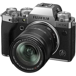 Hybridný - Fujifilm X-T4 Strieborná + objektívu Fujifilm XF 18-55 mm f/2.8-4 R LM OIS