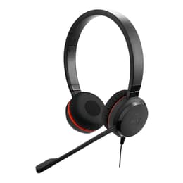 Slúchadlá Jabra Evolve 30 Potláčanie hluku drôtové Mikrofón - Čierna