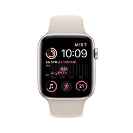 Apple Watch (Series SE) 2022 GPS 40mm - Hliníková Starlight - Sport band Hviezdne svetlo