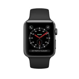 Apple Watch (Series 3) 2017 GPS 42mm - Hliníková Čierna - Sport Loop Čierna