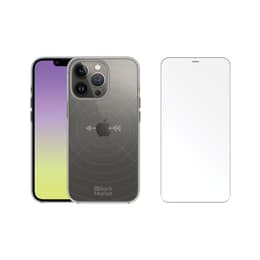 Back Market Obal iPhone 13 Pro Max a ochranný displej - GRS 4.0 Recyklovaný plast - Priehľadná