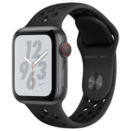 Apple Watch Series 4 (2018) GPS + mobilná sieť 40 mm - Hliníková Vesmírna šedá - Nike Sport band Čierna