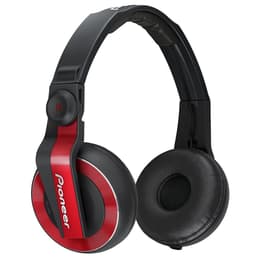 Slúchadlá Pioneer HDJ-500 drôtové - Červená/Čierna