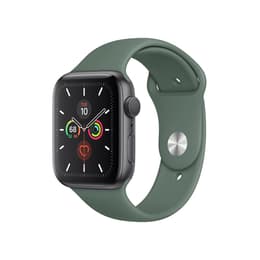 Apple Watch (Series 4) 2018 GPS 44mm - Hliníková Vesmírna šedá - Sport Loop Zelená