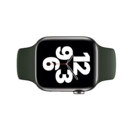 Apple Watch (Series 4) 2018 GPS 44mm - Hliníková Vesmírna šedá - Sport Loop Zelená