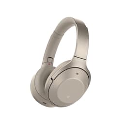 Slúchadlá Sony WH-1000Xm2 Potláčanie hluku drôtové + bezdrôtové Mikrofón - Zlatá