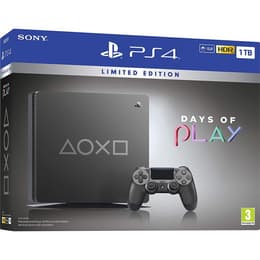 PlayStation 4 Slim 1000GB - Sivá - Limitovaná edícia Days of Play