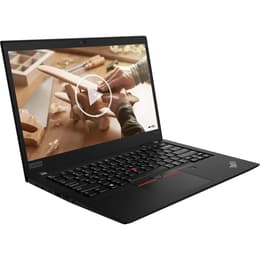 Lenovo ThinkPad T490s 14" (2018) - Core i5-8265U - 8GB - SSD 256 GB QWERTY - Dánska