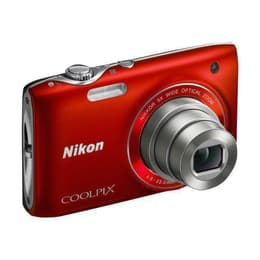 Nikon Coolpix S3100 Kompakt 14 - Červená