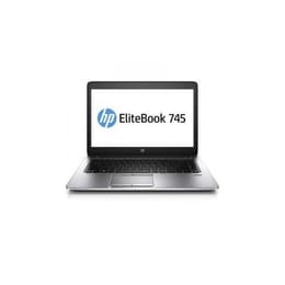 HP EliteBook 745 G2 14" (2014) - A10 Pro-7350B - 8GB - SSD 128 GB QWERTY - Španielská