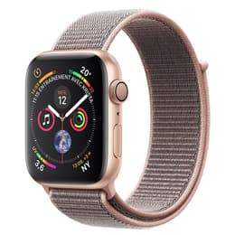 Apple Watch (Series 4) 2018 GPS 40mm - Hliníková Ružové zlato - Tkaný nylon Ružová