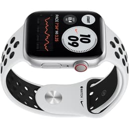 Apple Watch (Series 6) 2020 GPS 44mm - Hliníková Strieborná - Sport Nike Platinová/Čierna
