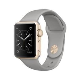 Apple Watch Series 4 (2018) GPS 40 mm - Hliníková Zlatá - Sport band Sivá