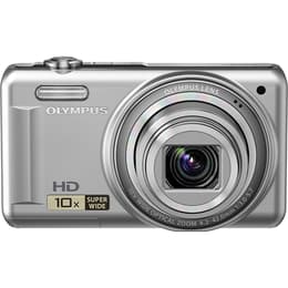 Kompakt VR-310 - Sivá + Olympus Olympus Wide Optical Zoom 24-240 mm f/3-5.7 f/3-5.7