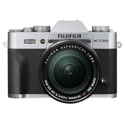 DSLR - Fujifilm X-T20 - Sivá + Fujifilm XF 18-55mm f/2.8-4 R LM OIS