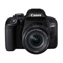 Zrkadlovka - Canon EOS 800D Čierna + objektívu Canon EF-S 18-55mm f/3.5-5.6 IS STM