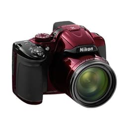 Nikon Coolpix P520 Bridge 18 - Červená/Čierna