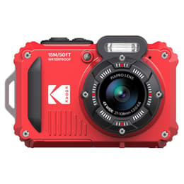 Kompakt - Kodak PixPro WPZ2 Čierna/Červená + objektívu Kodak Zoom Optique x4 27-108mm f/3.0-6.6