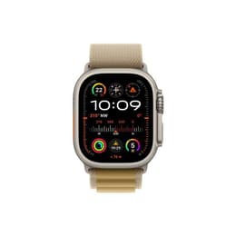 Apple Watch Ultra 2 (2023) GPS + mobilná sieť 49 mm - Titánová Prírodný titán